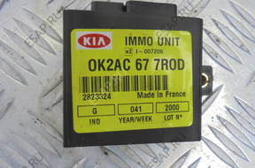 МОДУЛЬ ИММОБИЛАЙЗЕР UNIT OK2AC 67 7 год,OD KIA CARNIVAL 2.9TD