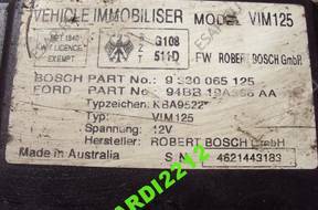 МОДУЛЬ IMMOBILIZERA FORD 94BB19A366AA 9330065125