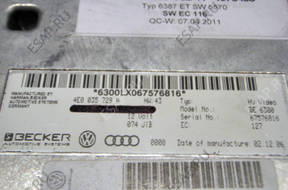 МОДУЛЬ INTERFACE AUDI Q7 4L 4L1910732H 4E0035729A