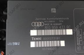 МОДУЛЬ КОМФОРТА audi a4 B6-8E0-959-433-BC