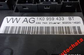 МОДУЛЬ КОМФОРТА VW SEAT 1K0959433BT GOLF TIGUAN