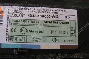 МОДУЛЬ KOMFORTU 4X43-15K600-AD JAGUAR X-TYPE