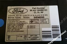 МОДУЛЬ KOMFORTU 98AG15K600EC 5WK47220C FOCUS MK1