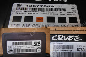 МОДУЛЬ KOMFORTU БЛОК УПРАВЛЕНИЯ 13577849 CRUZE 1.6 2011