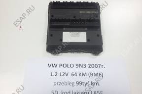 МОДУЛЬ KOMFORTU БЛОК УПРАВЛЕНИЯ POLO 9N3 07' 6Q2937049F