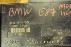 МОДУЛЬ KOMFORTU BMW 1 E87 9177983