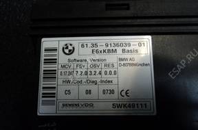 МОДУЛЬ KOMFORTU  BMW E60 E61  61359136039