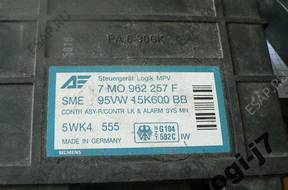МОДУЛЬ konfortu  GALAXY SHARAN SEAT 7M0962257F