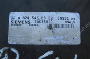МОДУЛЬ КПП EGS51 W10 W202 A0245458032 5WK33810