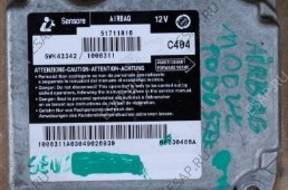 МОДУЛЬ ПОДУШЕК Airbag СЕНСОР 51711816 5WK43342 FV