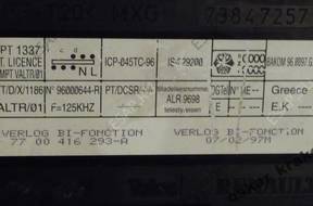 МОДУЛЬ RENAULT LAGUNA I 7700416293-A МОДУЛЬ RENAULT LAGUNA I 7700416293-A