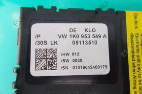 МОДУЛЬ РУЛЯ Golf V Audi A3 8P 1K0953549A