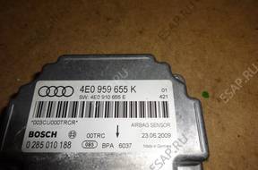 МОДУЛЬ СЕНСОР БЛОК УПРАВЛЕНИЯ airbag Audi A8 4E0959655K