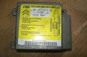 МОДУЛЬ СЕНСОР ПОДУШЕК CITROEN BERLINGO 9634730380