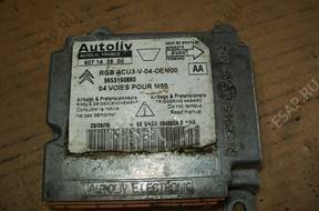 МОДУЛЬ СЕНСОР ПОДУШЕК CITROEN BERLINGO 9653190880