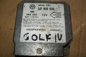 МОДУЛЬ СЕНСОР ПОДУШЕК VW GOLF 4 VI 1JO909609