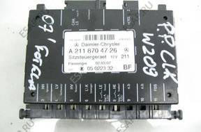 МОДУЛЬ СИДЕНЬЯ MERCEDES CLK W209 A2118704726