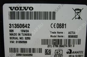 МОДУЛЬ TELEFONU VOLVO S60 V60 S80 V70 XC70 31350642