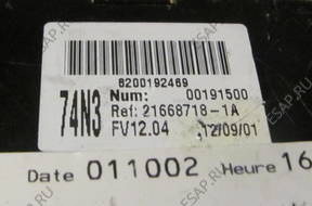 МОДУЛЬ UCH BSI 74N3 RENAULT LAGUNA II 8200192469 МОДУЛЬ UCH BSI 74N3 RENAULT LAGUNA II 8200192469
