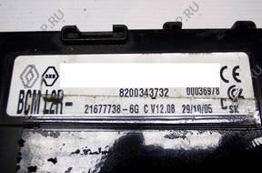 МОДУЛЬ UCH RENAULT CLIO III 8200343732 bcm l2r