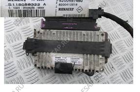 MODUS 1.6 16V БЛОК УПРАВЛЕНИЯ 8200497460 S118058322 A
