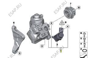 НАСОС ТОПЛИВА,wtryskowa BMW 320d,520d N47N