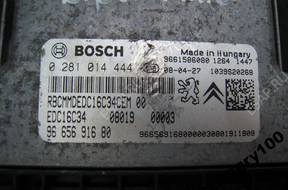 Nemo Bipper Fiorino БЛОК УПРАВЛЕНИЯ 1.4 hdi 0281014444