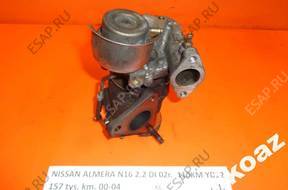 NISSAN ALMERA N16 2.2 DI 02  ТУРБОКОМПРЕССОР