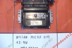 NISSAN MICRA K12 1.2 16V БЛОК УПРАВЛЕНИЯ MEC37-300