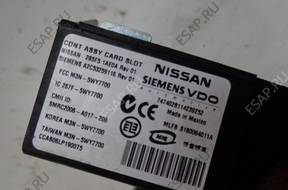 NISSAN MURANO Z51 МОДУЛЬ ASSY CARD SLOT