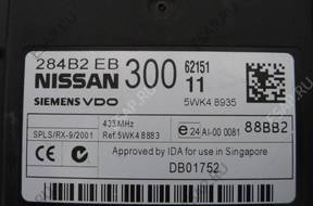 NISSAN NAVARA D40 2.5 DCI МОДУЛЬ BSI 284B2EB300
