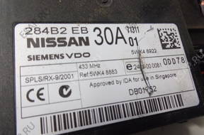 NISSAN NAVARA D40 МОДУЛЬ БЛОК УПРАВЛЕНИЯ 284B2 EB