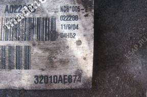 NISSAN PRIMERA P12 04 2.2 DCI КОРОБКА ПЕРЕДАЧW