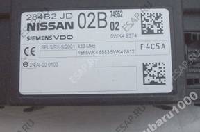 NISSAN QASHQAI 2009 год 2,0DCI BSI МОДУЛЬ 284B2 JD