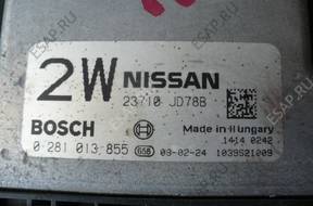 NISSAN QASHQAI БЛОК УПРАВЛЕНИЯ BSI ЗАМОК ЗАЖИГАНИЯ 23710JD78B