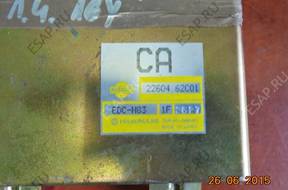 NISSAN SUNNY N14 1.4 16V БЛОК УПРАВЛЕНИЯ 22604 62C01