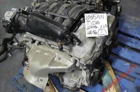 NISSAN TIIDA 2008 год, двигатель 1.6 бензиновый HR16