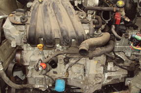 NISSAN TIIDA двигатель 1.6 16V 81KW
