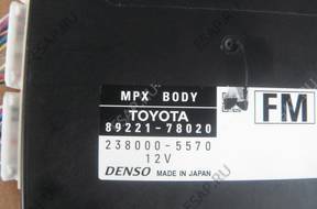 NX300h МОДУЛЬ БЛОК УПРАВЛЕНИЯ MPX  89221-78020