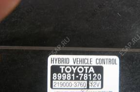 NX300h МОДУЛЬ systemu kontroli Hybrydy 89981-78120