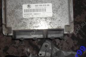 Octavia 1.6 8V  БЛОК УПРАВЛЕНИЯ + ЗАМОК ЗАЖИГАНИЯ + КЛЮЧ
