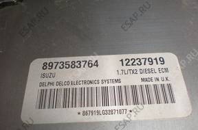 OPEL 1.7 DTI БЛОК УПРАВЛЕНИЯ 8973583764