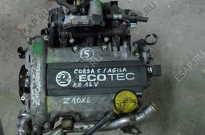 OPEL AGILA 1.0 12V Z10XE двигатель