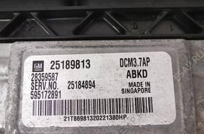 OPEL ANTARA 2.2 CDTI БЛОК УПРАВЛЕНИЯ КЛЮЧ 25189813