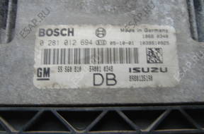 OPEL ASTRA 1.7 CDTI БЛОК УПРАВЛЕНИЯ DB 0281012694