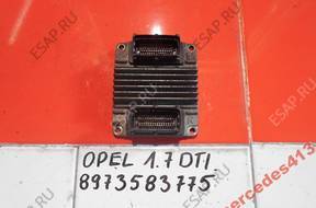 OPEL ASTRA 1.7 DTI БЛОК УПРАВЛЕНИЯ ДВИГАТЕЛЕМ 8973583775
