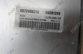 OPEL ASTRA 1.7 ISUZU БЛОК УПРАВЛЕНИЯ 8972406216 09391249
