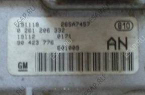 OPEL ASTRA 2,0T БЛОК УПРАВЛЕНИЯ 0261206332 AN