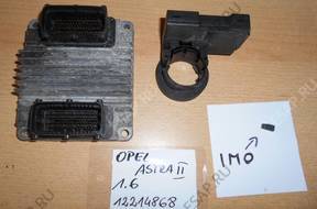 OPEL ASTRA 2 -1.6 8V-БЛОК УПРАВЛЕНИЯ+ IMO 12214860