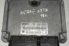 OPEL ASTRA 2 БЛОК УПРАВЛЕНИЯ 1.7 TD (0281001670)